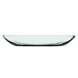 Uno Rectangular Tray - 12 Pieces - Clear
