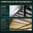 1-Inch" Extra Heavy Duty Horizontal Mattress Support Wooden Bunkie Board/ Mega Slats-336136975