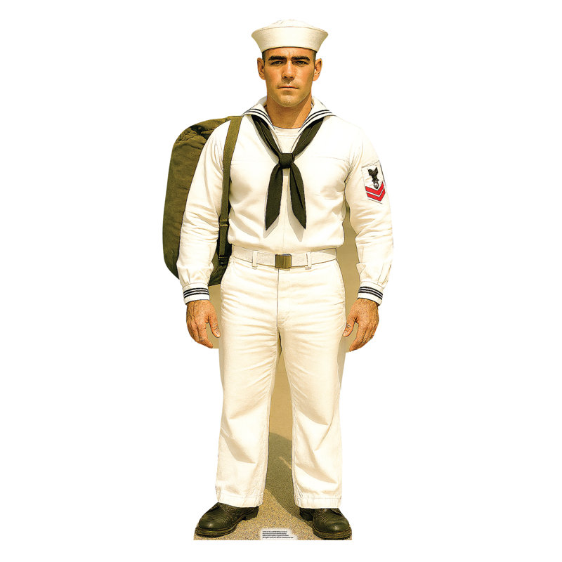 US Navy WWII White Uniform