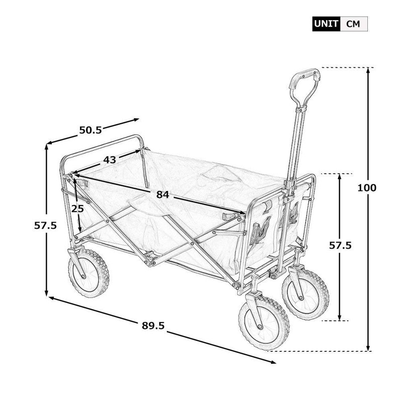 Arlease Foldable Cart