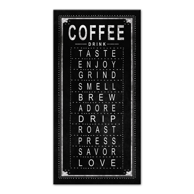 " Coffee Verbs "