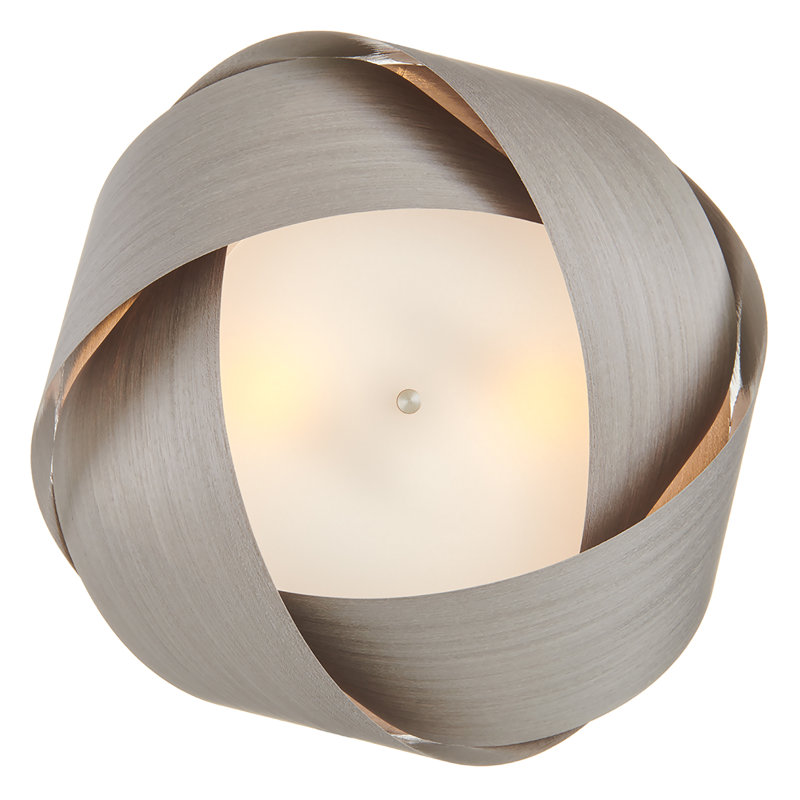 Serene Grande LED Chandelier, Gray Tay, 15" H x 22" W x 24" D