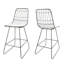 2 tabourets de comptoir Modern Design