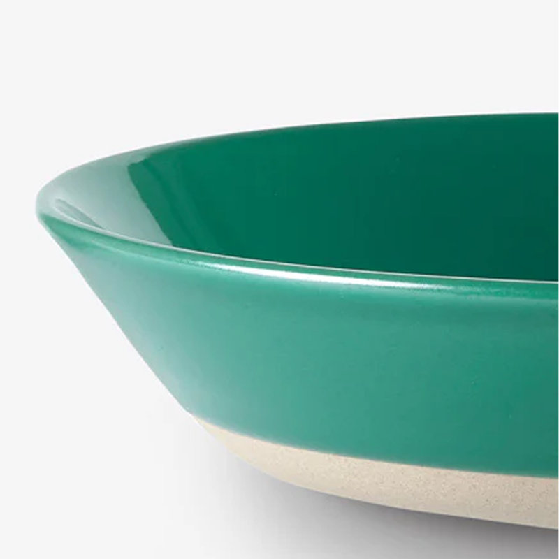 Sur La Table Colour Me Happy Stoneware Pasta Bowl, Green