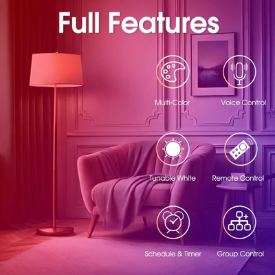 Equivalent E26/Medium (Standard) Dimmable LED Bulb