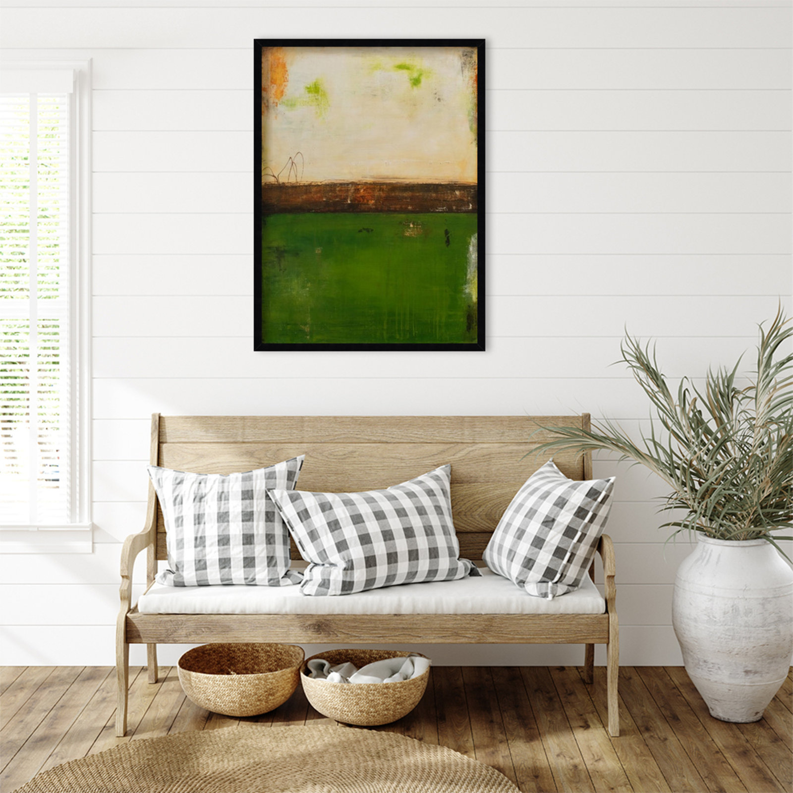 Forest Hill Trail Print by Erin Ashley, 33" H x 25" W, Black