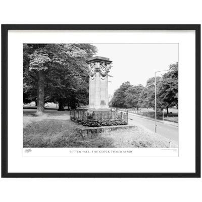 Tettenhall, The Clock Tower C1960 - Single Picture Frame Print