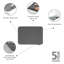 Brabantia Sinkside Silicone Dish Drying Mat, 17 x 12.6 in  (44 x 32 cm)-101924207
