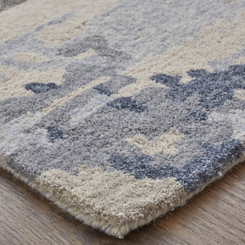 Tapis rectangulaire en laine Trasdamad, Rectangle 2 pi x 3 pi