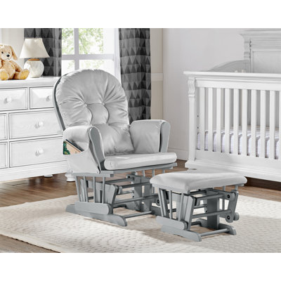 Fauteuil oscillant et repose-pieds Mason