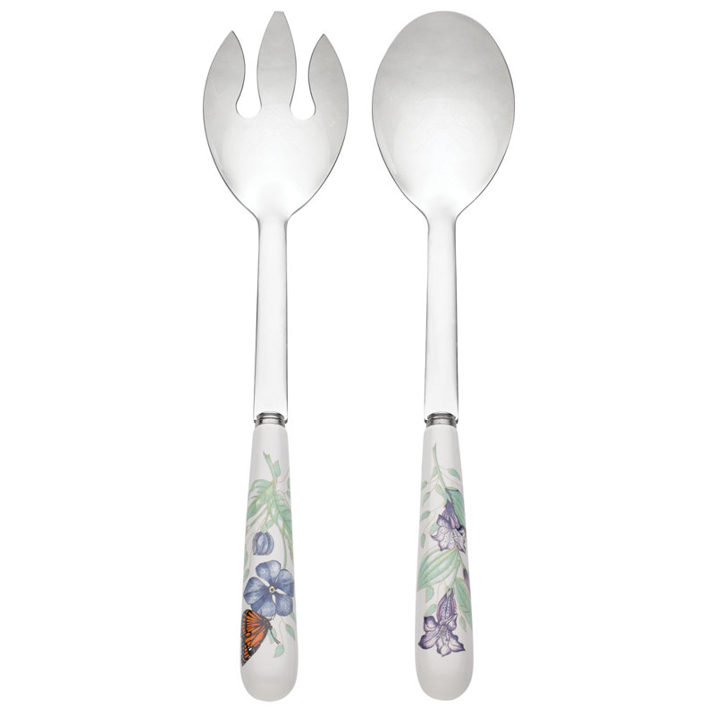 Butterfly Meadow 2 Piece Salad Servers Set