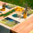 Polyester Abstract Rectangle Placemat