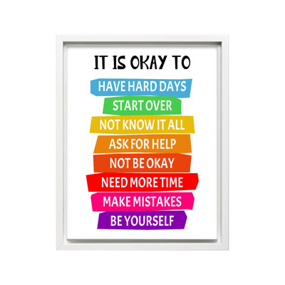 It's Okay to Not Be Okay