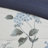 Printed Seersucker Comforter And Throw, Full/queen, Blue Floral, Security With Seersucker, Inside-117583657