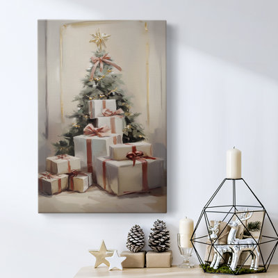 Art des Fêtes de Noël - Toile tendue avec châssis - Série 2-XXXVI