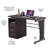 Latitude Run® Computer Desk with Ample Storage