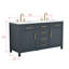 Meuble-lavabo double 60 po Wenniah-82278135