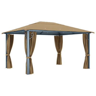 Ballweg 13 Ft. W x 10 Ft. D Aluminium Soft-top Gazebo