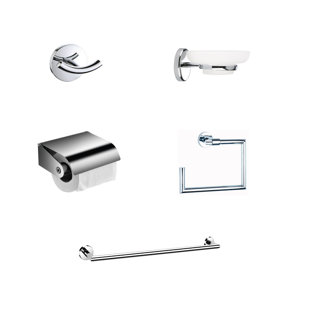 Ensemble de quincaillerie de salle de bain 5 pièces modern Joy