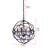 Svante 4 - Light Dimmable Globe Chandelier-22858975-22858978