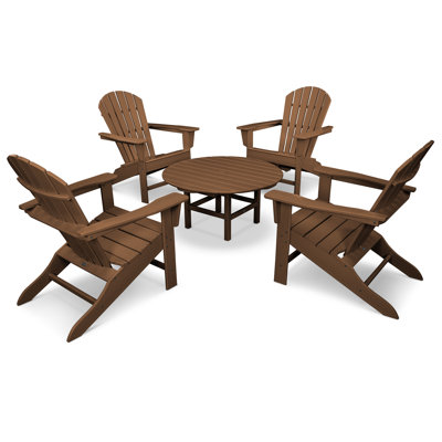 POLYWOOD South Beach 5-Piece Conversation Group