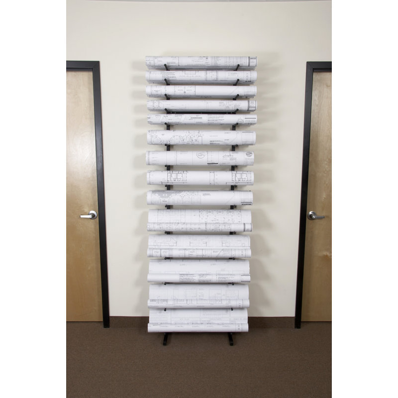 Metal Rolled Files Open