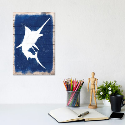 Swordfish Blast I by Marcus Prime - Wrapped Canvas Painting