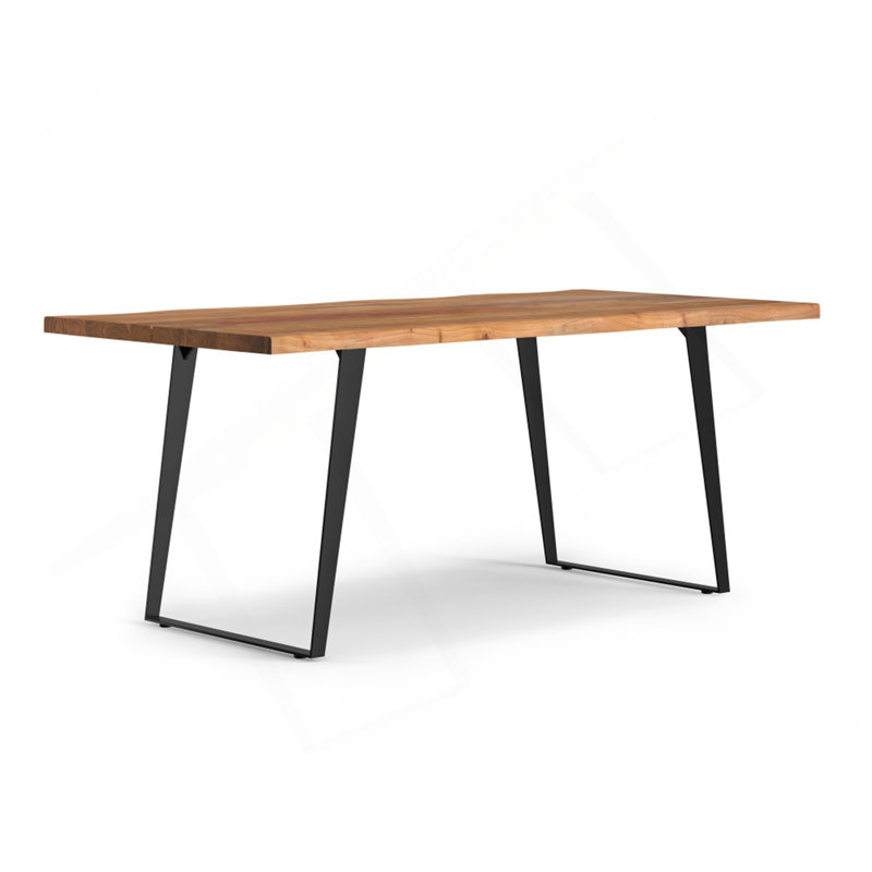 Table de salle à manger Delta, Naturel