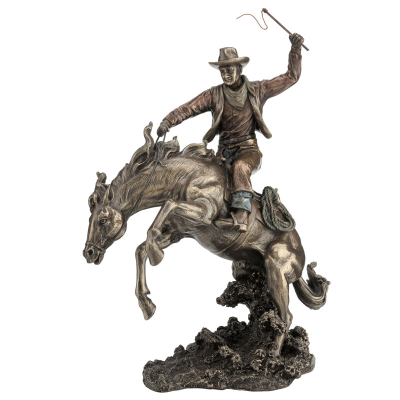 Figurine rodéo classique 13,39 po H Cowboy