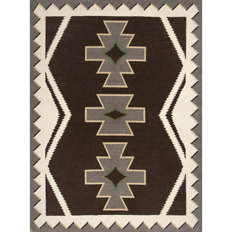 Mesa Wool Southwestern Area Rug, Rectangle 5' x 8'