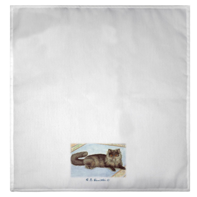 Serviette à main chat on tapis Brailyn
