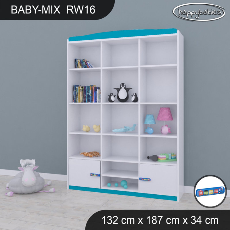 Baby Mix 187cm H X 132cm W Kids Cube, Blue