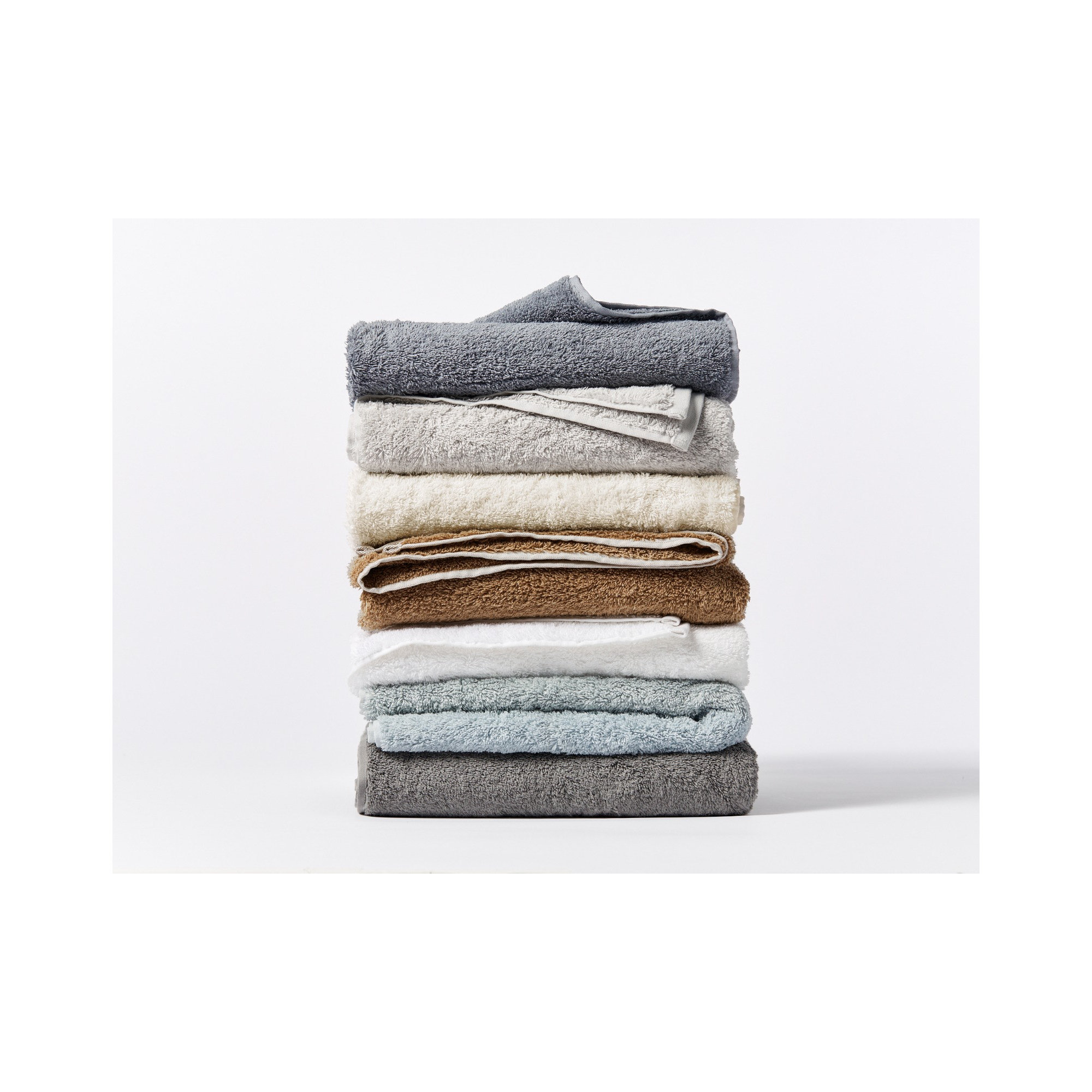 Cloud Loom Organic Bath Towel, Fog, Bath Towel - 1 Pack