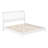 Ambie Low Profile Solid Wood Slatted Spindle Sleigh Bed-51407721-51407720