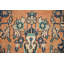 Tapis traditionnel orange en laine 6 x 9
