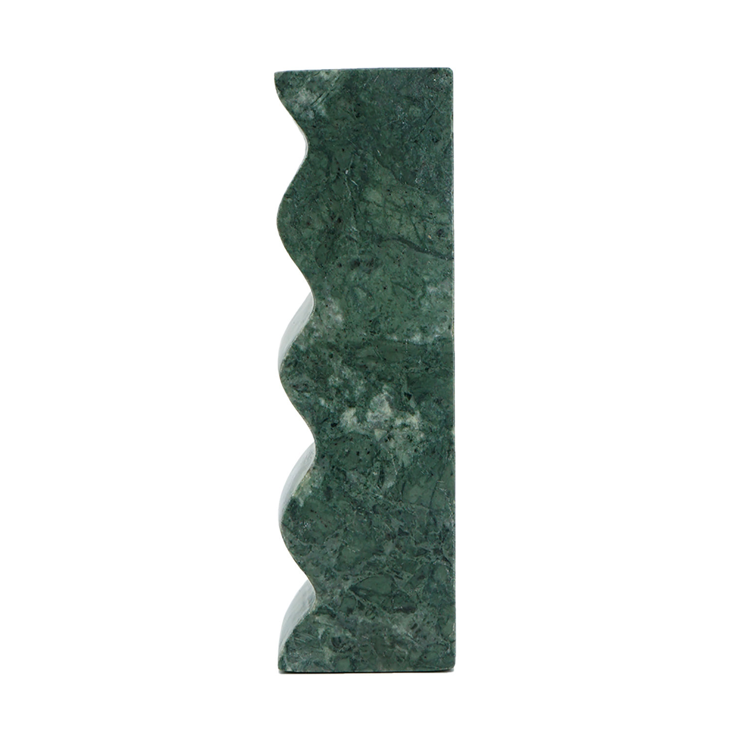 Gainford Genuine Marble Candlestick Holder, 7" H x 2" W x 2" D