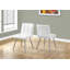 Chaise de salle à manger rembourrée d'aspect similicuir parfaite pour la cuisine ou comme chaise d'appoint Lettunich-22383400