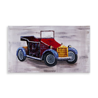Vintage Toy Car Tablecloth | Indoor Outdoor Home Decor