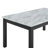 Ebeling 4 - Person Faux Marble Top Four Leg Dining Set-840180638