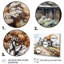Farmhouse Patterns An II - Farm, art mural-700597220-700597221
