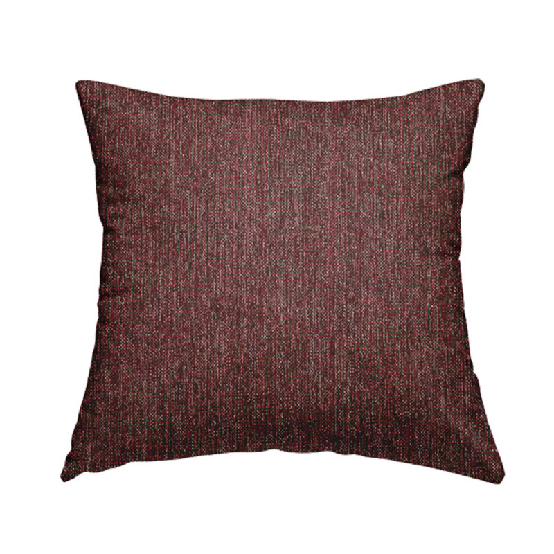 Eshter Square Cushion, 43cm H x 43cm W x 5cm D, Red
