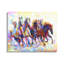 Peinture sur bois Vivid Wild Horses par Leon Devenice-2075149150-2075149151