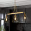 Azevedo 3 - Light 27.6'' W Gold Kitchen Island Pendant UL Certified