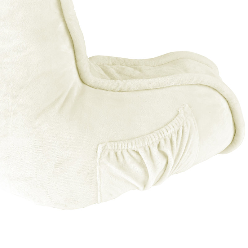 Supersoft Bedrest Pillow Cover & Insert, Ivory