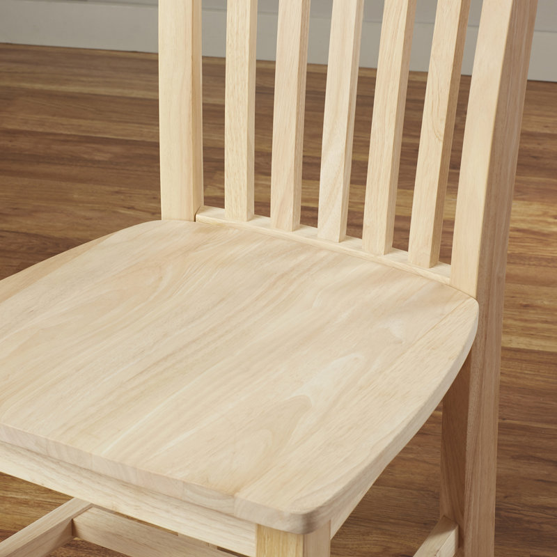 Chaise en bois massif Maner