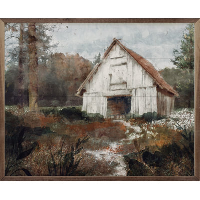 " Rusted Hearth Barn 2 By Tree "