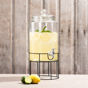Covina 256oz. Glass Beverage Dispenser