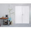 Porte intérieure battante en bois manufacturé 1 panneau Shaker-94493395-94493399-97019596