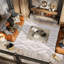 Tapis ivoire / gris Woodacre-1634324682