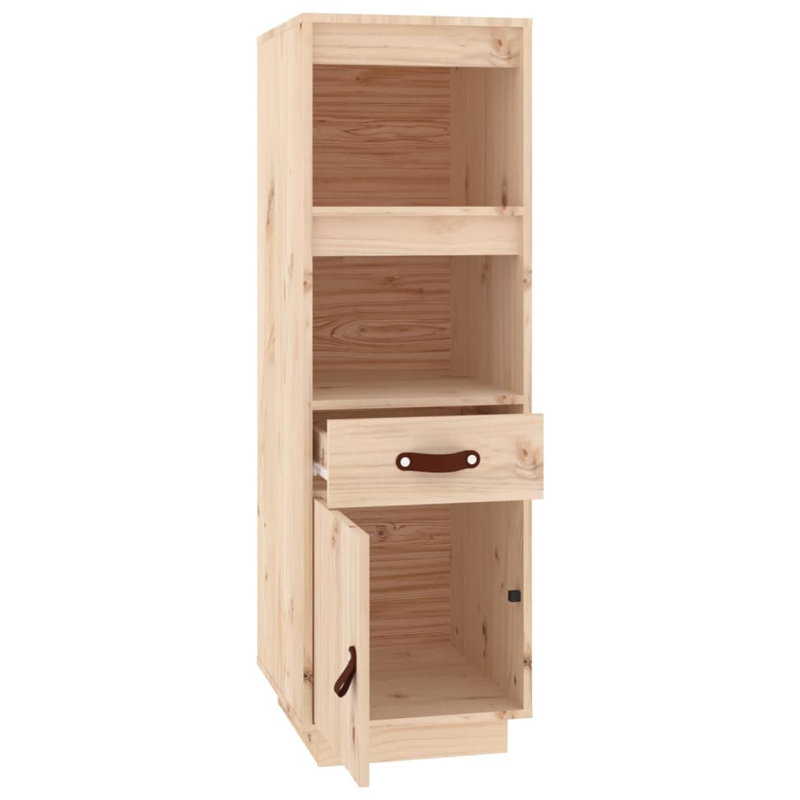 Lily-Anya 34cm Solid Wood Sideboard, Brown